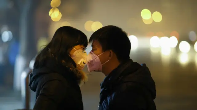 Contaminación en Pekín, China