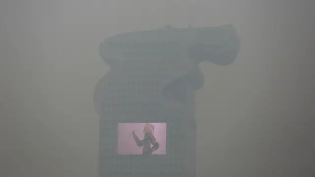 Contaminación en Pekín, China