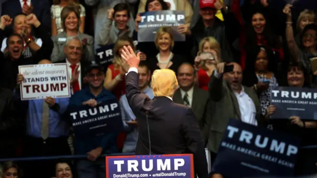 Выступление Дональда Трампа