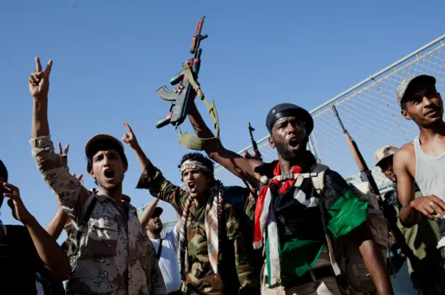 Ливийские повстанцы