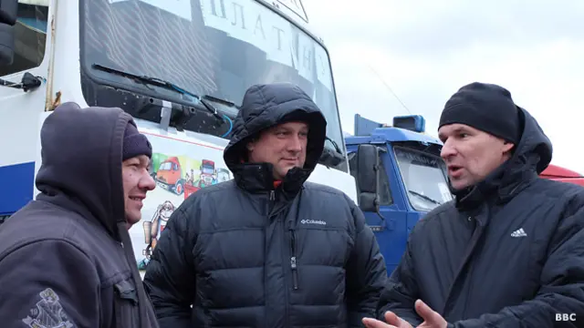 Дальнобойщики в Химках