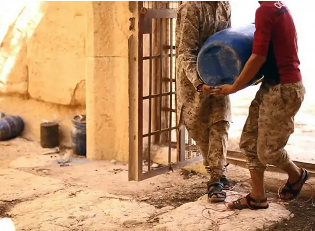 боевики в Пальмире