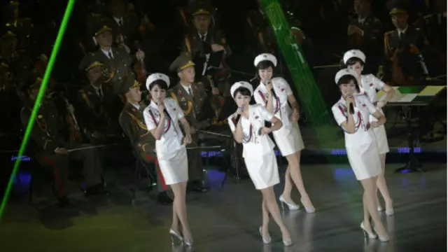 朝鲜女性音乐团体“牡丹峰乐团”将赴中国演出。