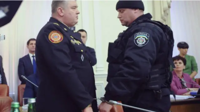 Арест на заседании правительства