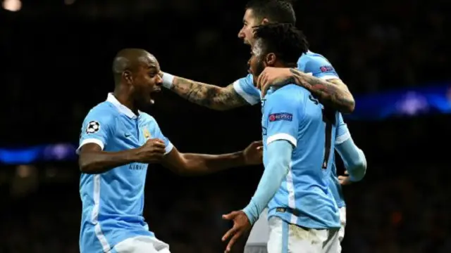 فريق مانشستر سيتي الإنجليزي حقق فوزا كبيرا على ضيفه بوروسيا مونشنجلادباخ الألماني بنتيجة أربعة أهداف مقابل هدفين