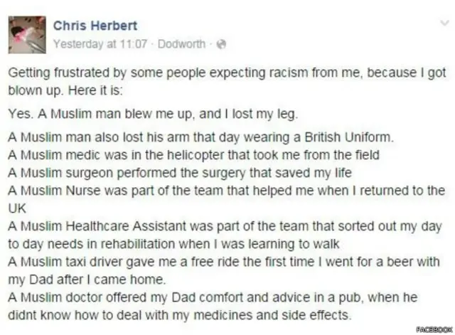 Unggahan ini telah dibagikan lebih dari 80.000 kali dan menyebar luas juga di Twitter.