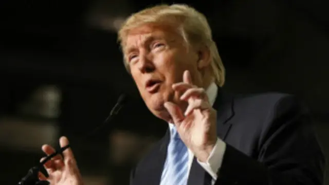 Trump lidera las encuestas.