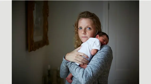 Клементин с дочерью Имоджен