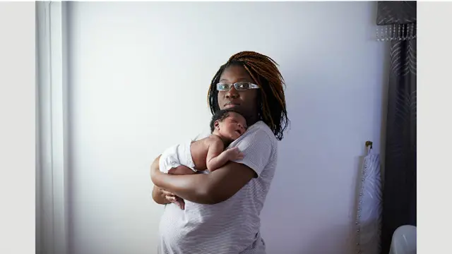 Лоре и ее сын Тайрик