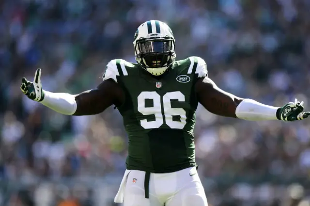 Wilkerson es una de las figuras de los Jets de Nueva York de la Liga Profesional de Fútbol Americano, la NFL.