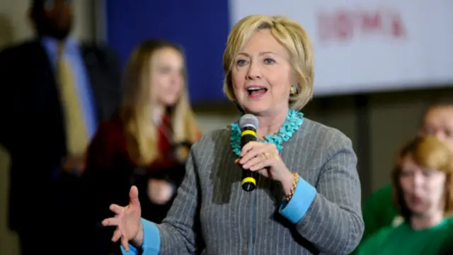 کلینتون اظهارات ترامپ را خوراک تبلیغاتی برای اسلامگرایان افراطی دانسته است