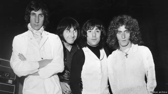 Personel lengkap The Who (Februari 1969).