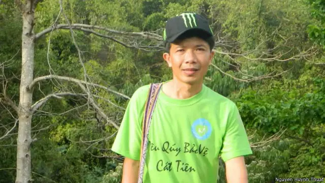 Anh Nguyễn Huỳnh Thuật đã vận động thành công dừng dự án đập thủy điện Đồng Nai 6 và 6A để bảo vệ rừng Cát Tiên