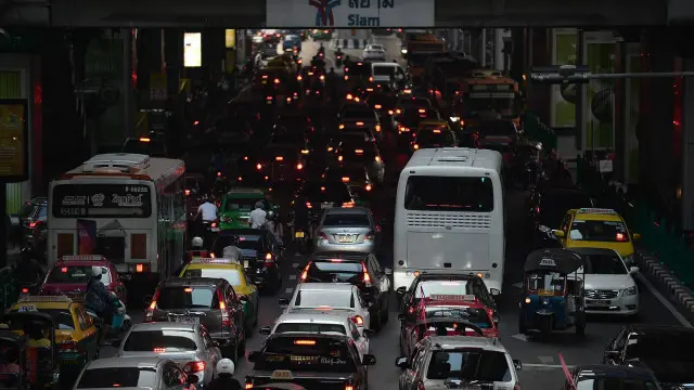 Lalu lintas Bangkok