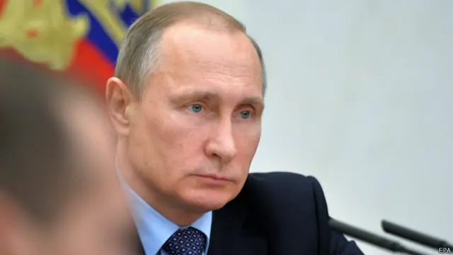 El presidente Vladimir Putin no especificó a quién se refería.