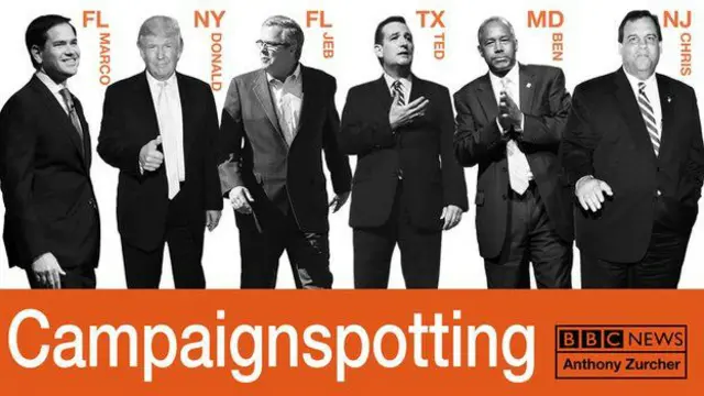 特朗普在民调中遥遥领先其他共和党的参选人