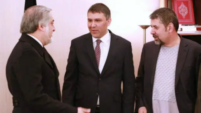 رحمت الله نبيل، مسعود اندرابي او ډاکټر عبدالله عبدلله