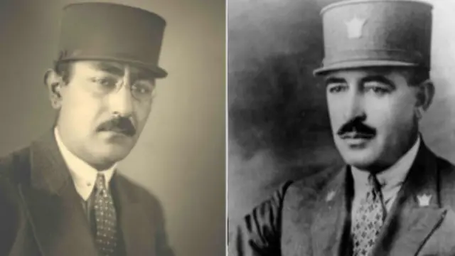 عبدالحسین تیمورتاش و علی اکبر داور