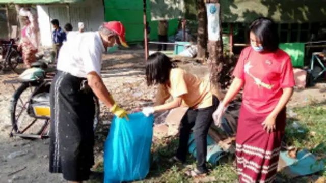 အနုပညာရှင်တွေနဲ့ အရပ်ဖက် အဖွဲ့အစည်း တွေလဲ ပူးပေါင်း ပါဝင်ခဲ့