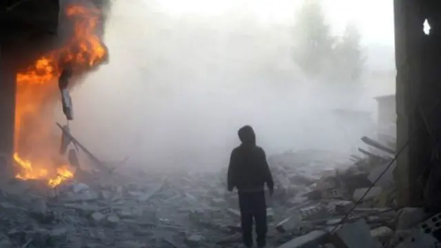 敘利亞內戰已持續超過四年，造成超過25萬人喪生。