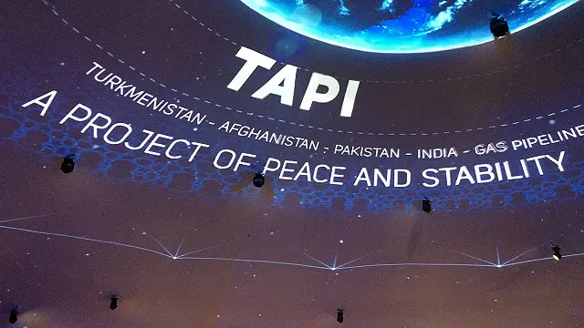 طرح انتقال گاز ترکمنستان به هند از مسیر افغانستان و پاکستان امروز آغاز شد