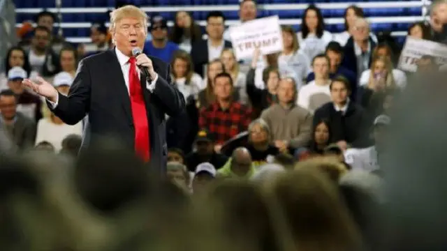 يتصدر ترامب أغلب استطلاعات الرأي كمرشح محتمل للرئاسة عن الحزب الجمهوري