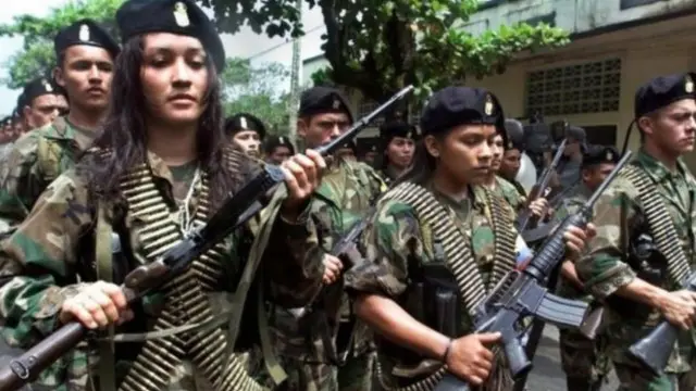 تشير أرقام حكومية إلى أن ثلث عدد قوات فارك البالغ عددها 8000 مقاتل من النساء.