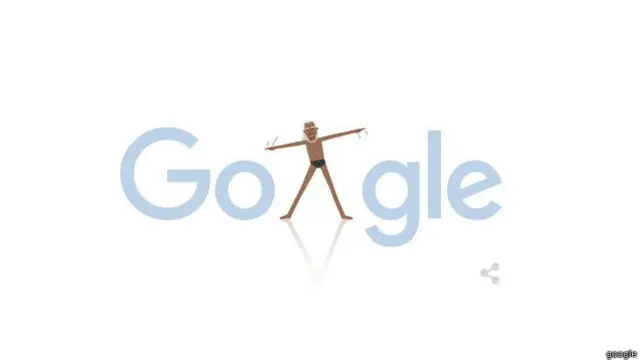 बीकेएस आयंगर पर डूडल