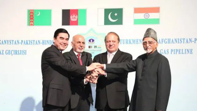 همگرایی منطقهای کشورهای هند، پاکستان و ترکمنستان نیز در راستای تامین امنیت این طرح موثر خوانده شده