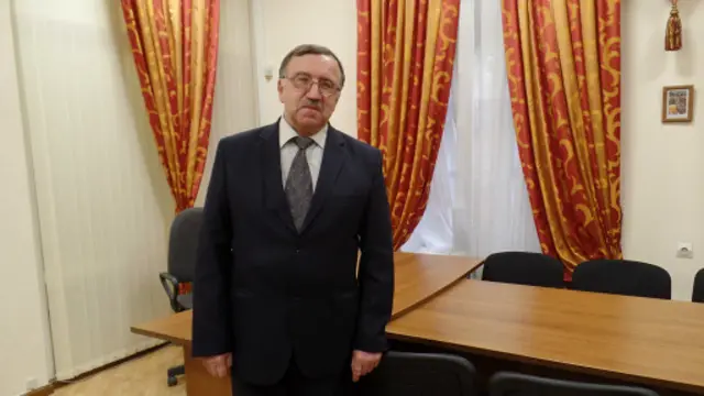 喀山联邦大学帕纳修克教授:不能将高铁的政治与经济意义分开来看(摄影:子川)