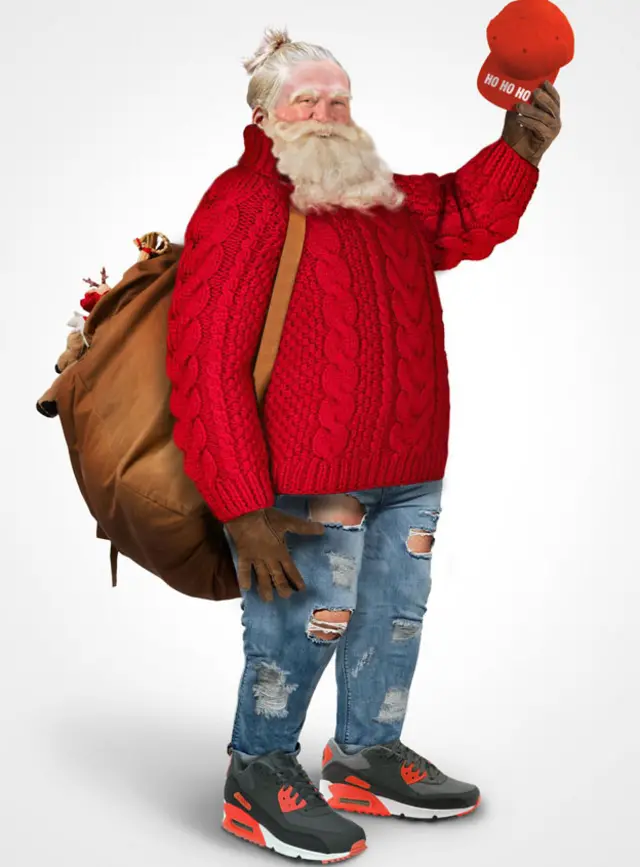 圣诞老人之今冬时尚穿着