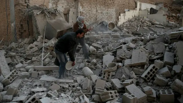 Cuộc chiến Syria đã làm hàng triệu người mất nhà cửa