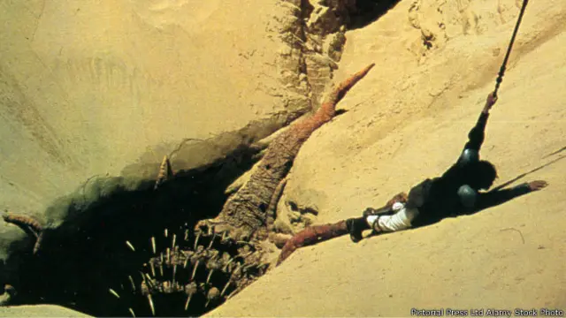 Un sarlacc de la Guerra de las Galaxias
