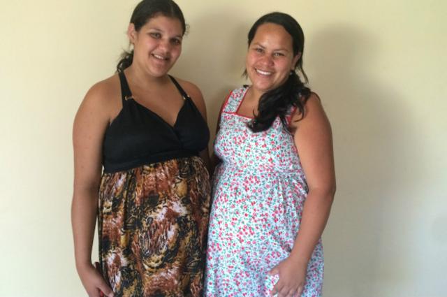 Jackeline Palmeira e Elisangela Pereira | Foto: BBC Brasil