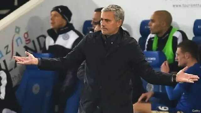 صرح مورينو في وقا سابق بأنه يأمل أن يحل تشيلسي رابعا في الدوري الإنجليزي