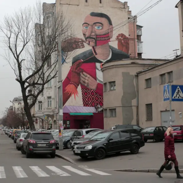 Мурал на Спаській