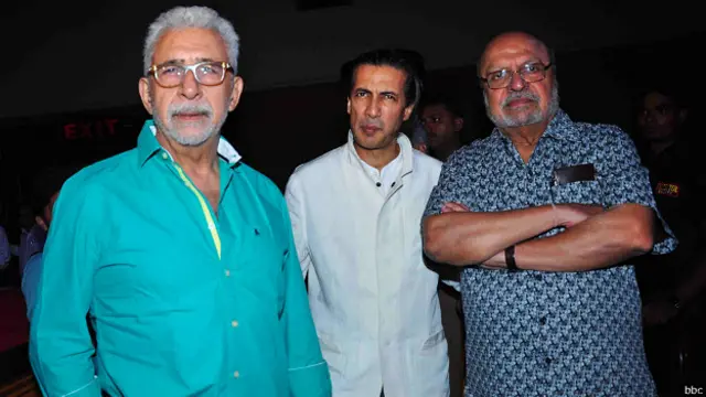 नसिरुद्दीन शाह और श्याम बेनेगल