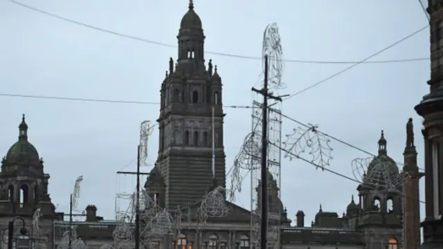 格拉斯哥市中心，不同的世界在此相遇。