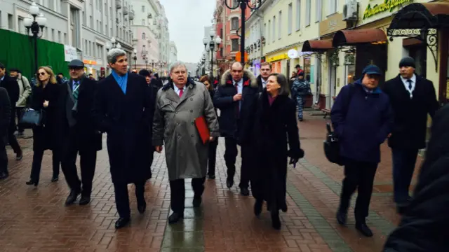 Керри на Арбате