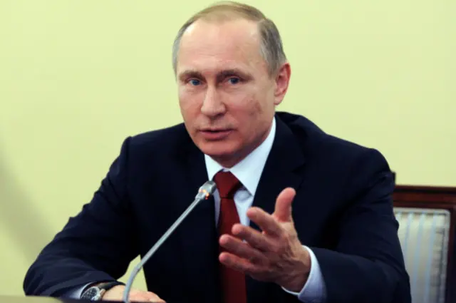 Президент России Владимир Путин