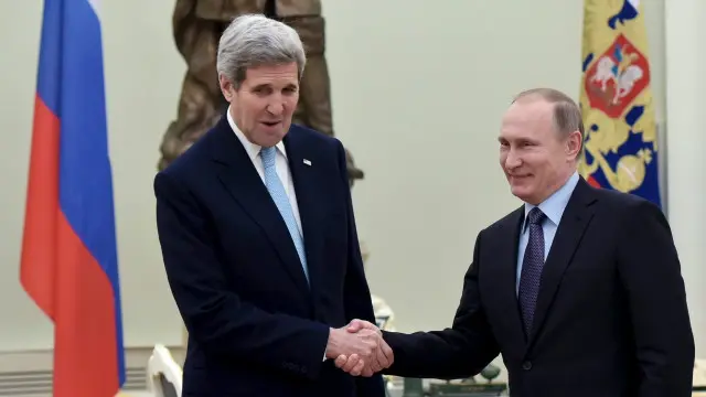 Путін і Керрі