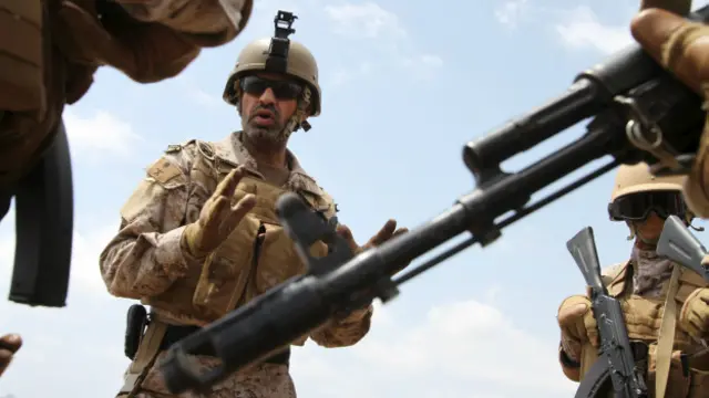 Офицер саудовской армии