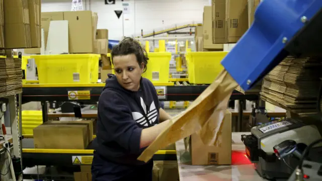 Trabajadora en España