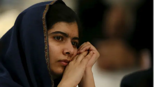 ملالہ کا کہنا تھا کہ ضربِ عضب کے بعد اب پاکستان کو اب ضربِ قلم کی ضرورت ہے 
