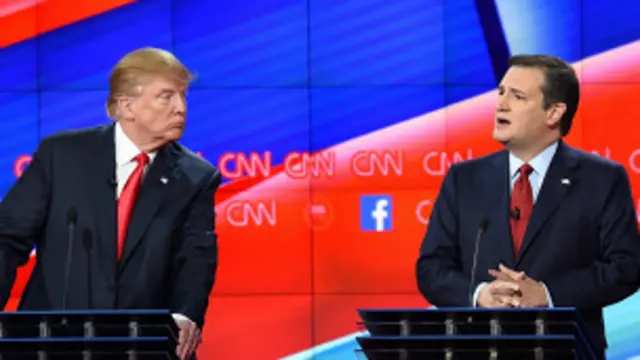 Cruz adelantó a Trump en algunas encuestas en Iowa.