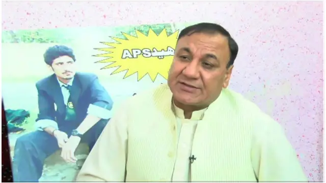 محمد امين وايي " تر څو چې زما خپل مخ په کفن کې نه وې پټ شوى دا ورځ او د خپل بچي غم به مې هېر نه شي" .