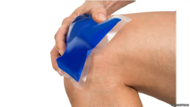 Con los dolores musculares debidos al ejercicio excesivo aplicar frío podría ser suficiente.