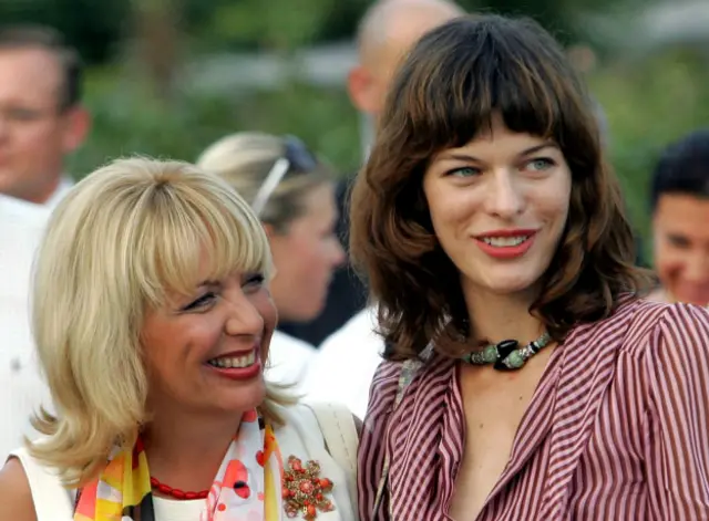 Міла Йовович і Катерина Ющенко