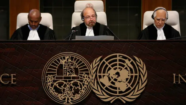 Jueces dela Corte Internacional de Justicia de La Haya