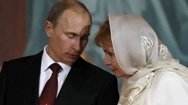 Vladimir Putin e Lyudmila | Foto: Reuters